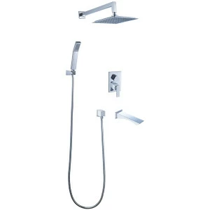 LM5822CW Смеситель Contest для ванны и душа, встраиваемый LEMARK CONTEST