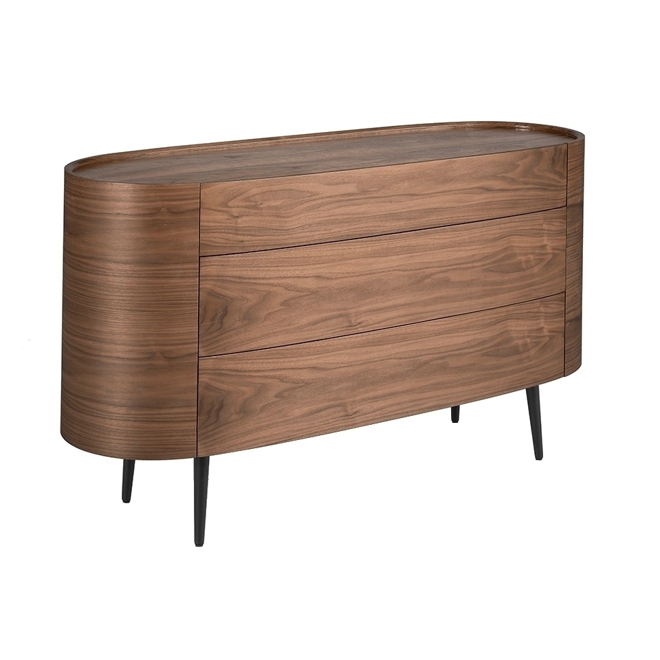 096385 Комод DR овальный ореховый Angel Cerda AC2001  - Вид №2