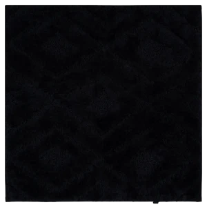 Коврик для ванной Vidage Сантус - мягкий и практичный черный аксессуар 50х50 см 89380443