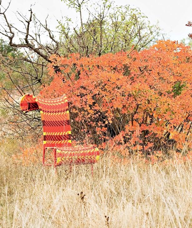 Moroso Стул с высокой спинкой из переплетенных полиэтиленовых нитей M'afrique sun-id-1462472 - Вид №12