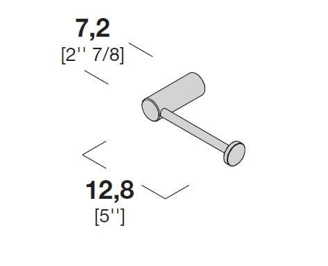 Держатель рулона из нержавеющей стали Rexa Minimal ARCH-00121011 - Вид №1