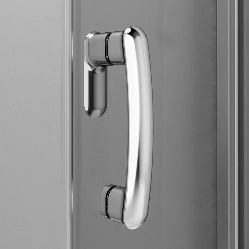 W83G-315-090CG Solo Slide Стекла для душ. ограждения 90x90 стекло тонированное проф хром глян AM.PM Like - Вид №2