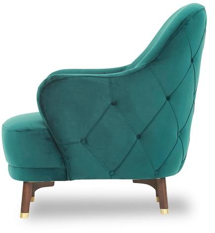 Enza Home Кресло из ткани с подлокотниками Navona sun-id-1500286 - Вид №2