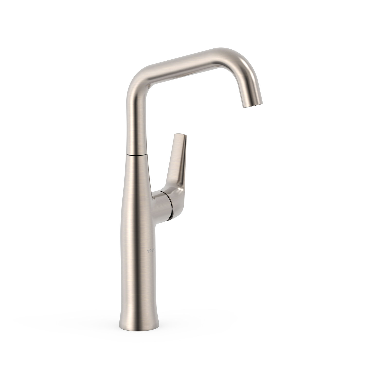 Смеситель для умывальника FUJI High с одной ручкой и боковым рычагом-28164701AC TRES