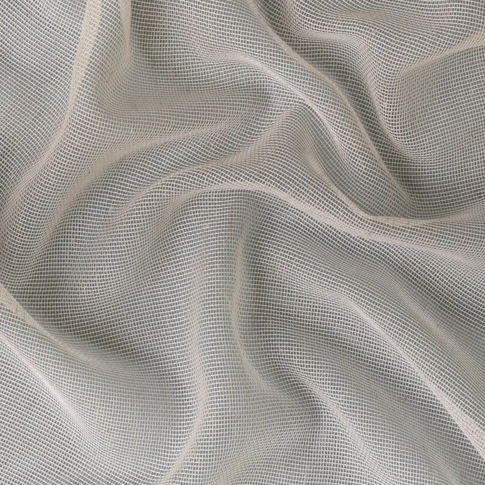 Тюль 1 м/п Сетка с мережкой 300 см цвет бежевый GARDEN STLM-2145672 - Вид №1