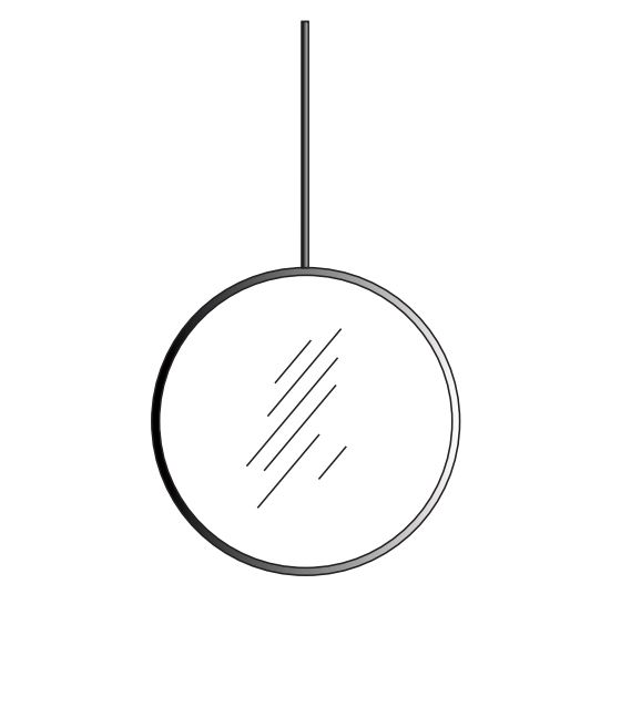 Round Mastella  Mirrors & lights  - Вид №3