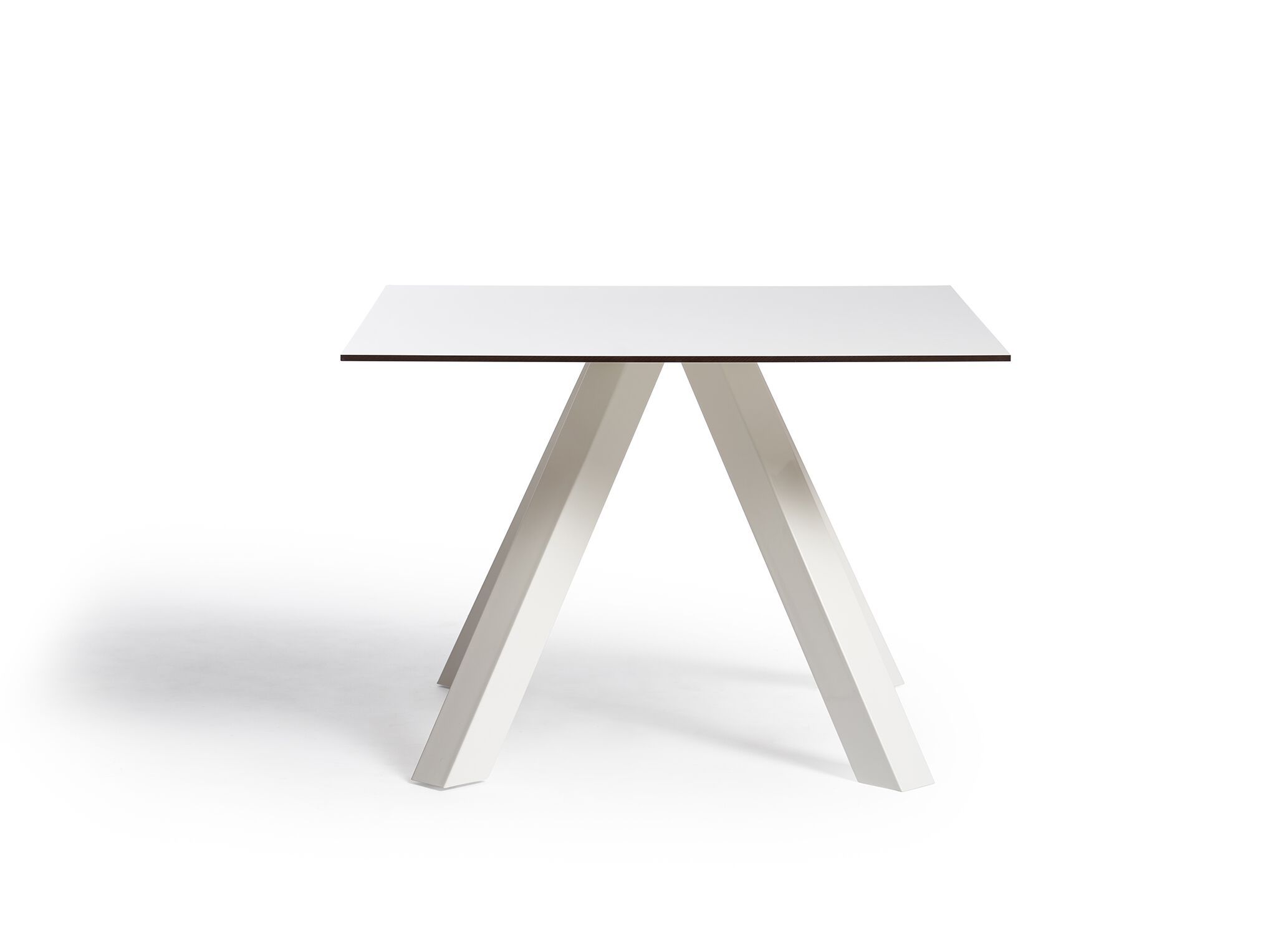 Окрашенный железный квадратный стол с верхней частью HPL Poltronova CRAZY HORSE ARCH-00060164 - Вид №8