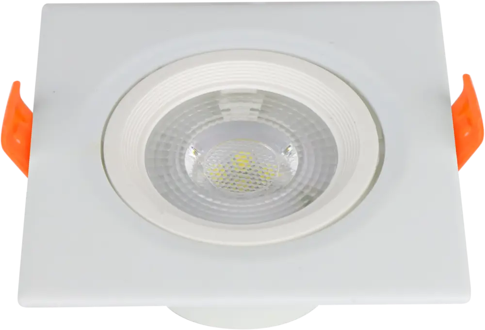 91590962 Светильник точечный встраиваемый светодиодный DE Fran DC040 SMD Альт с подсветкой цвет белый STLM-0913310