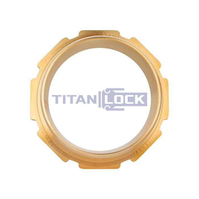 2in, штуцер с наружной резьбой под рукав, латунь, TLSM50BR TITAN LOCK  - Вид №3