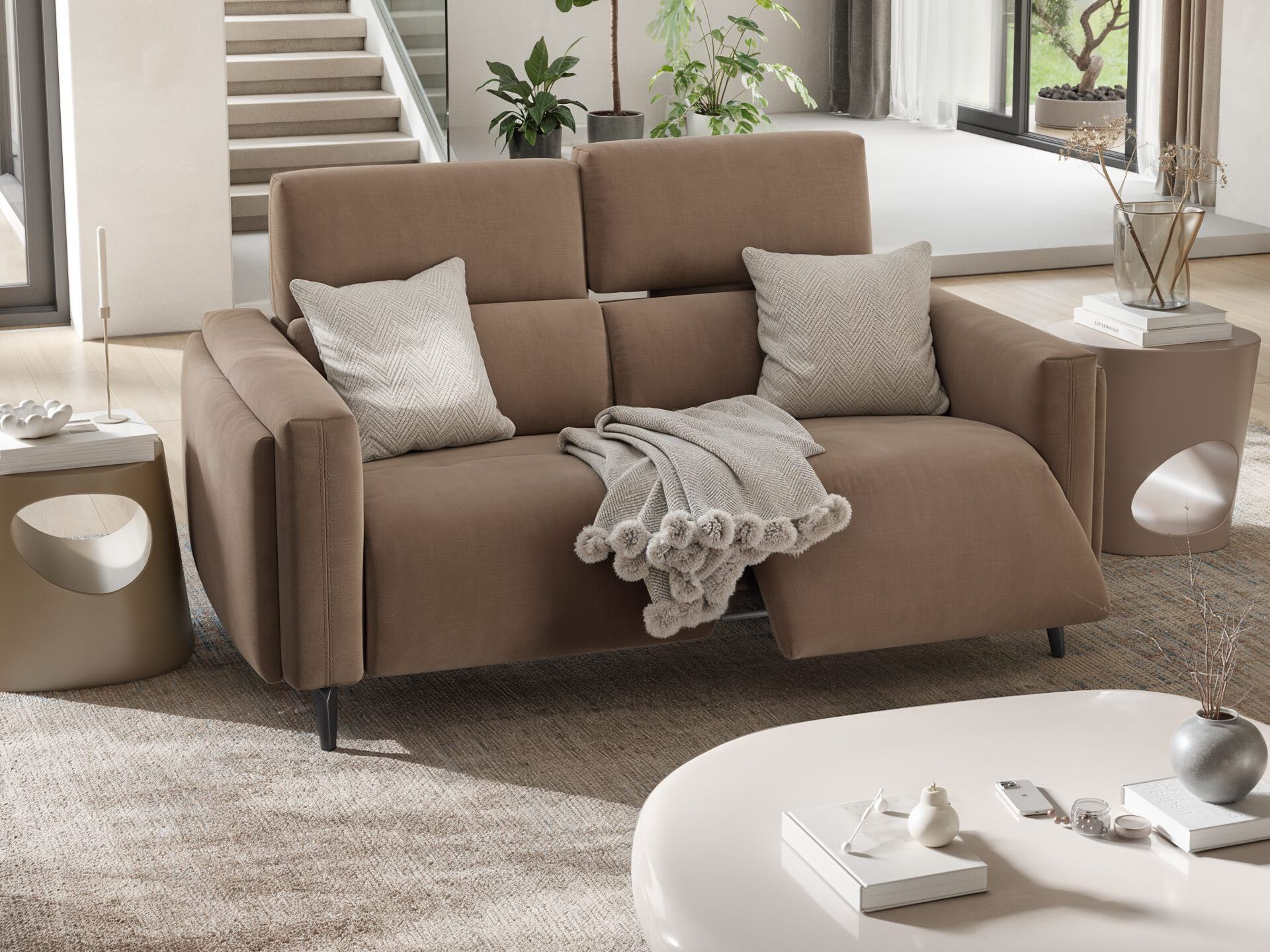 2-местный тканевый диван Sofanella Avella ARCH-00146131 - Вид №1