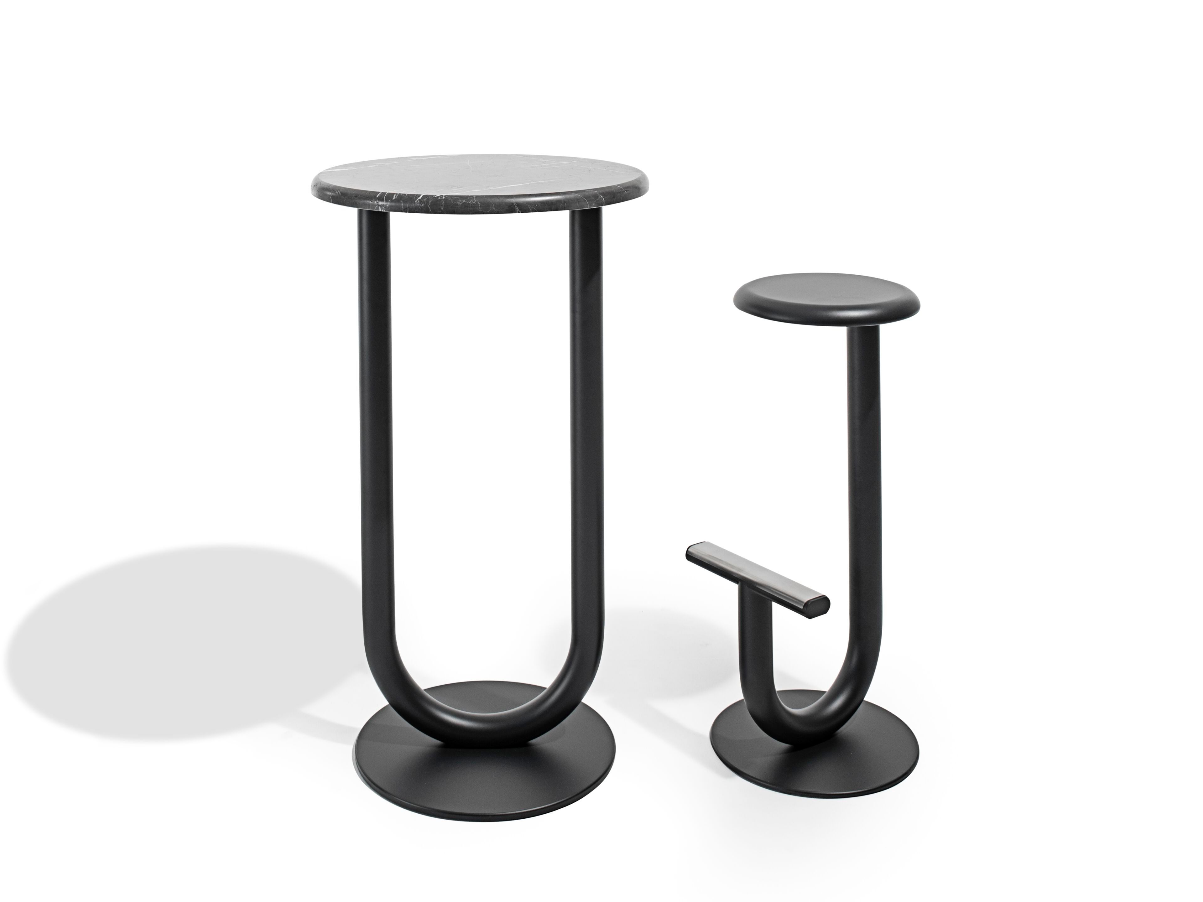 Высокий стул с подставкой для ног Desalto ARCH-00120513 - Вид №3