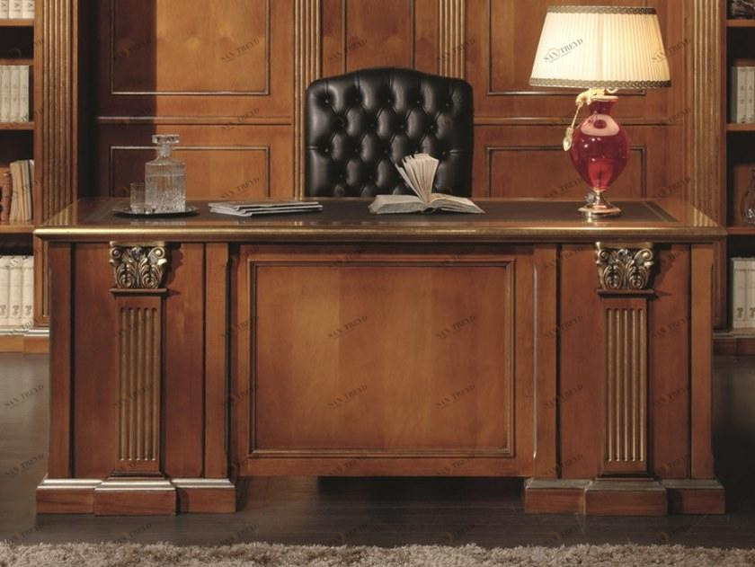 SCAPPINI & C Прямоугольный деревянный стол с ящиками 35th anniversary 2235