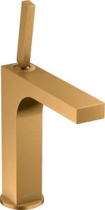 39032250 Смеситель для раковины 160, однорычажный, со сливной ручкой и сливным гарнитуром AXOR CITTERIO