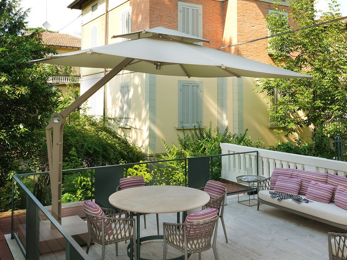 Зонтик с боковым полюсом Ombrellificio Poggesi JOINT ARCH-00079026 - Вид №8