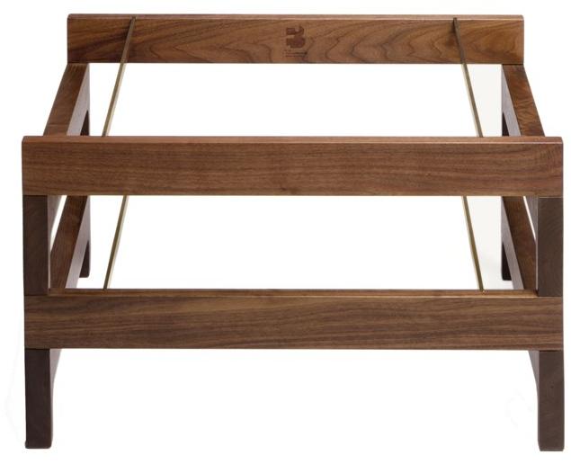 BassamFellows Сервисный столик из массива дерева с подносом Tray Cb-33 - Вид №5