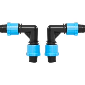 87270986 Угол для капельной ленты BOUTTE, 2 шт. STLM-1545303