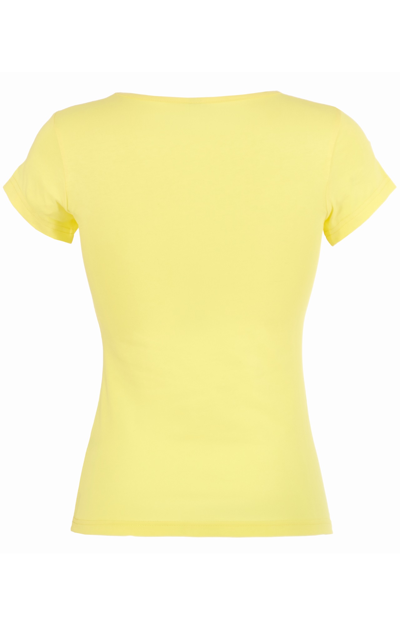 62145 Футболка женская светло-желтая LUXE  Одежда для официантов  размер S  - Вид №3