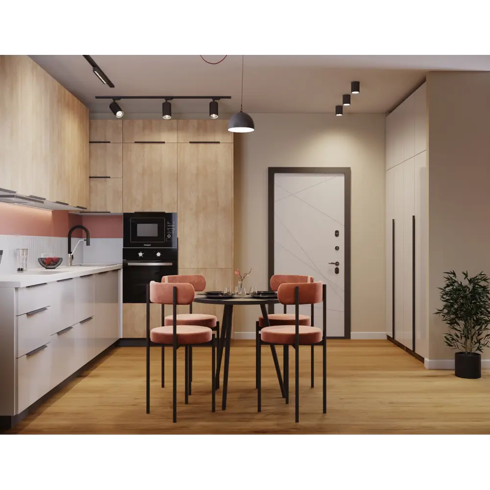 Фальшпанель для кухонного шкафа Аша 37x102 см KONSENSA ДСП цвет белый Аша белая STLM-2164196 - Вид №11