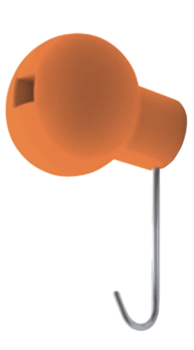 Magis Globo AC382 G Настенный крючок для верхней одежды. Цвет: Желтый 1385 C  - Вид №5