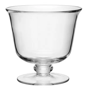Ваза стеклянная прозрачная для десертов 22 см Serve LSA INTERNATIONAL ДИЗАЙНЕРСКИЕ 253391 Прозрачный