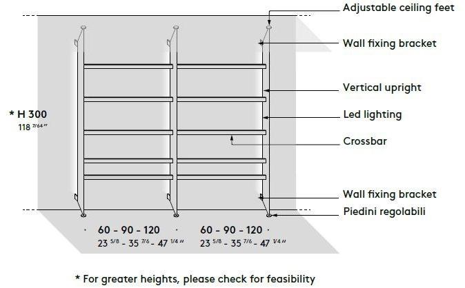 Cesar Стеновая система из экструдированного алюминия The 50’s sun-id-1377211 - Вид №16