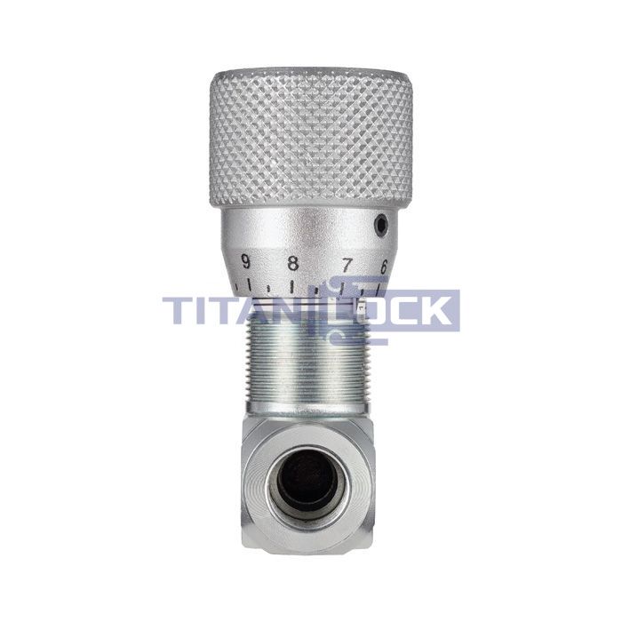 Гидравлический дроссель однонаправленный, 1", BP/BP, сталь, TL1WHT1FF TITAN LOCK  - Вид №5