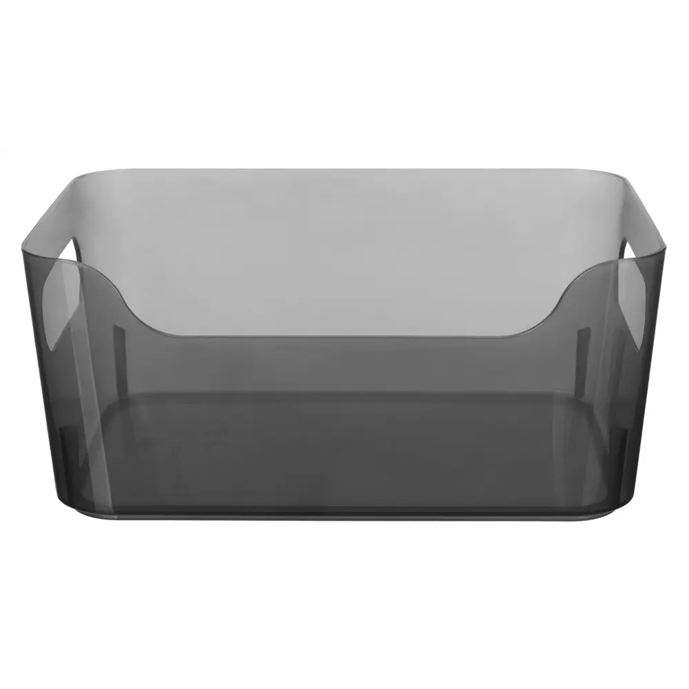 Корзина Сканди 24x9x17 см полипропилен цвет черный 89351040 STLM-2109346 Santreyd Scandi - Вид №2