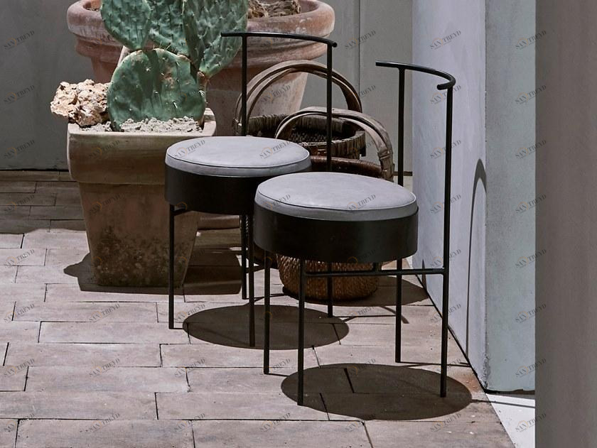 BAXTER Кожаное кресло со встроенной подушкой sun-id-1423661