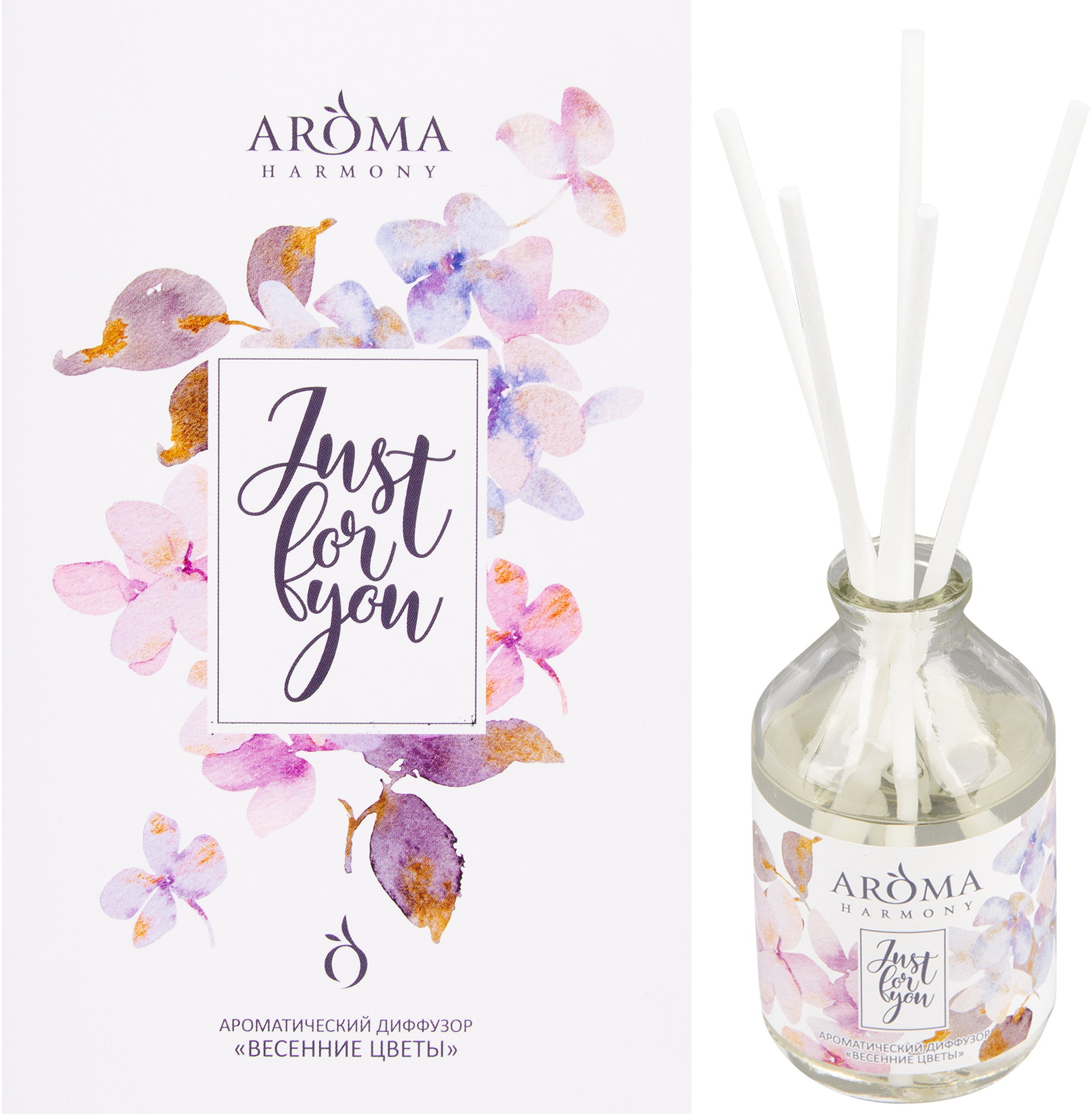 82520766 Диффузор-открытка «Весенние цветы» 50 мл STLM-0029037 AROMA HARMONY