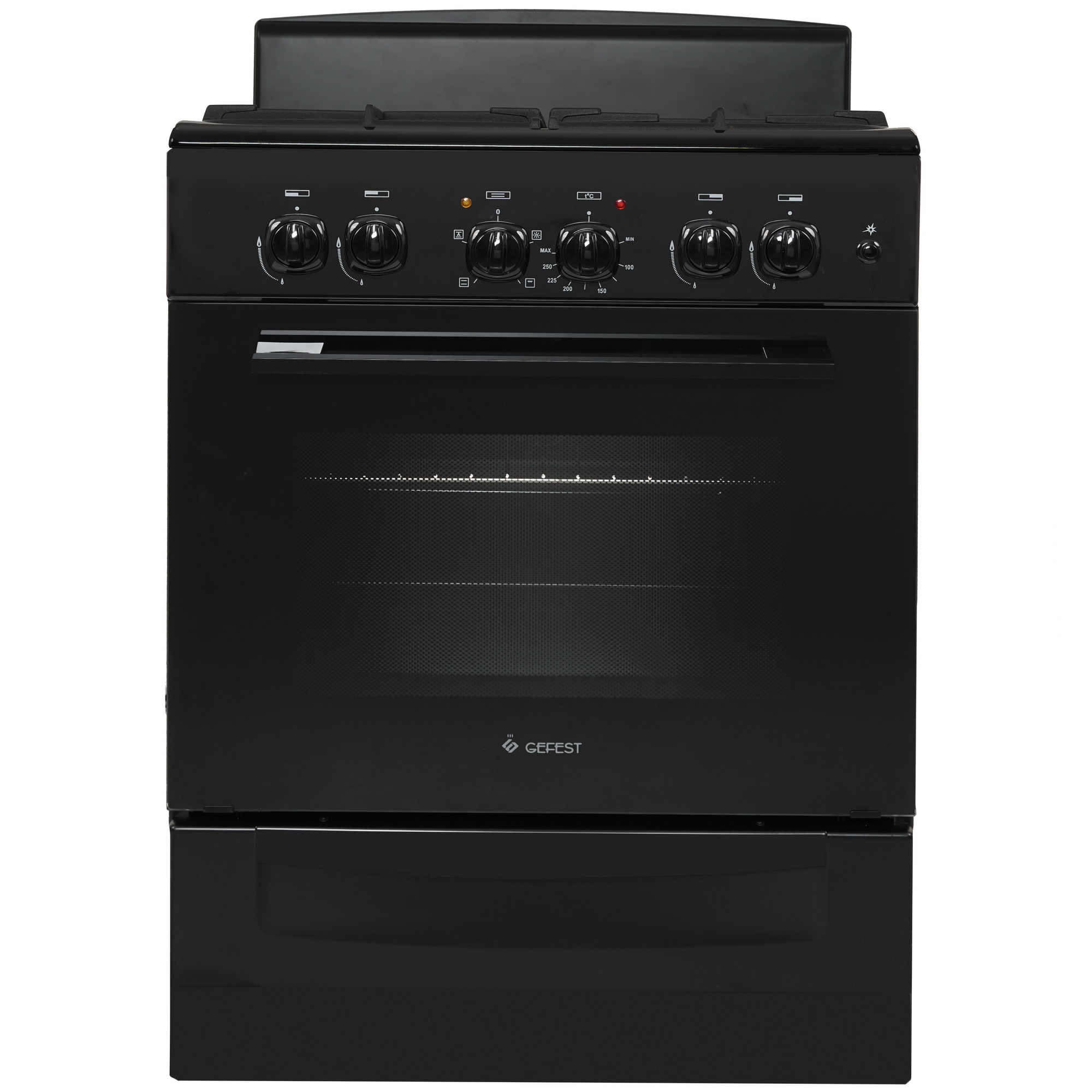 9055696 Комбинированная плита Gefest ПГЭ 6102-01 0197 черный STDN-0065625