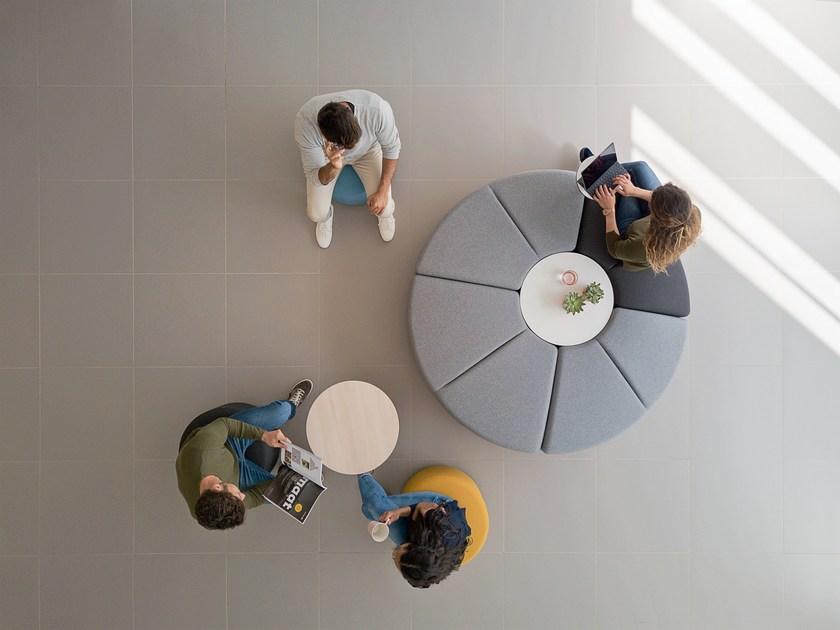 ACTIU Пуф из ткани на колесиках Bend sun-id-1500751 - Вид №5