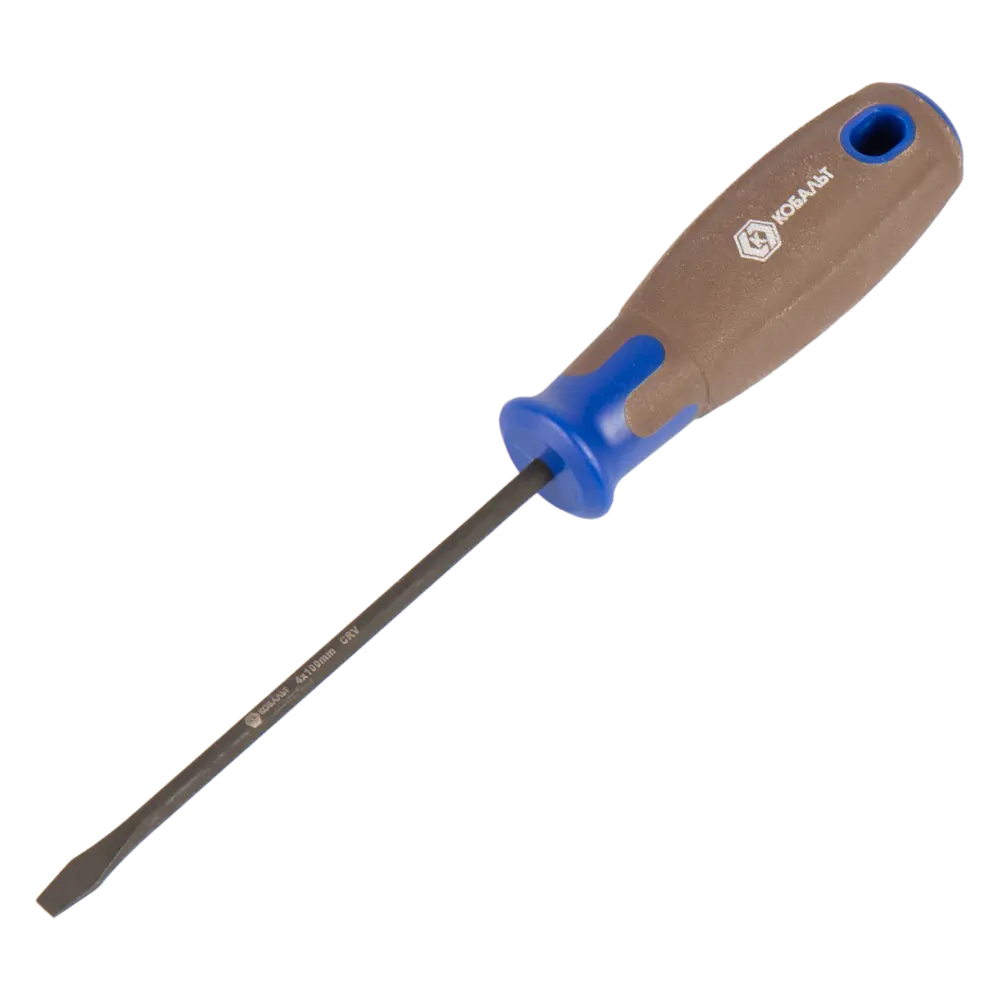 Отвертка прямая КОБАЛЬТ 911-994 SL4x100 мм для профессионального использования 89373861 STLM-1415055