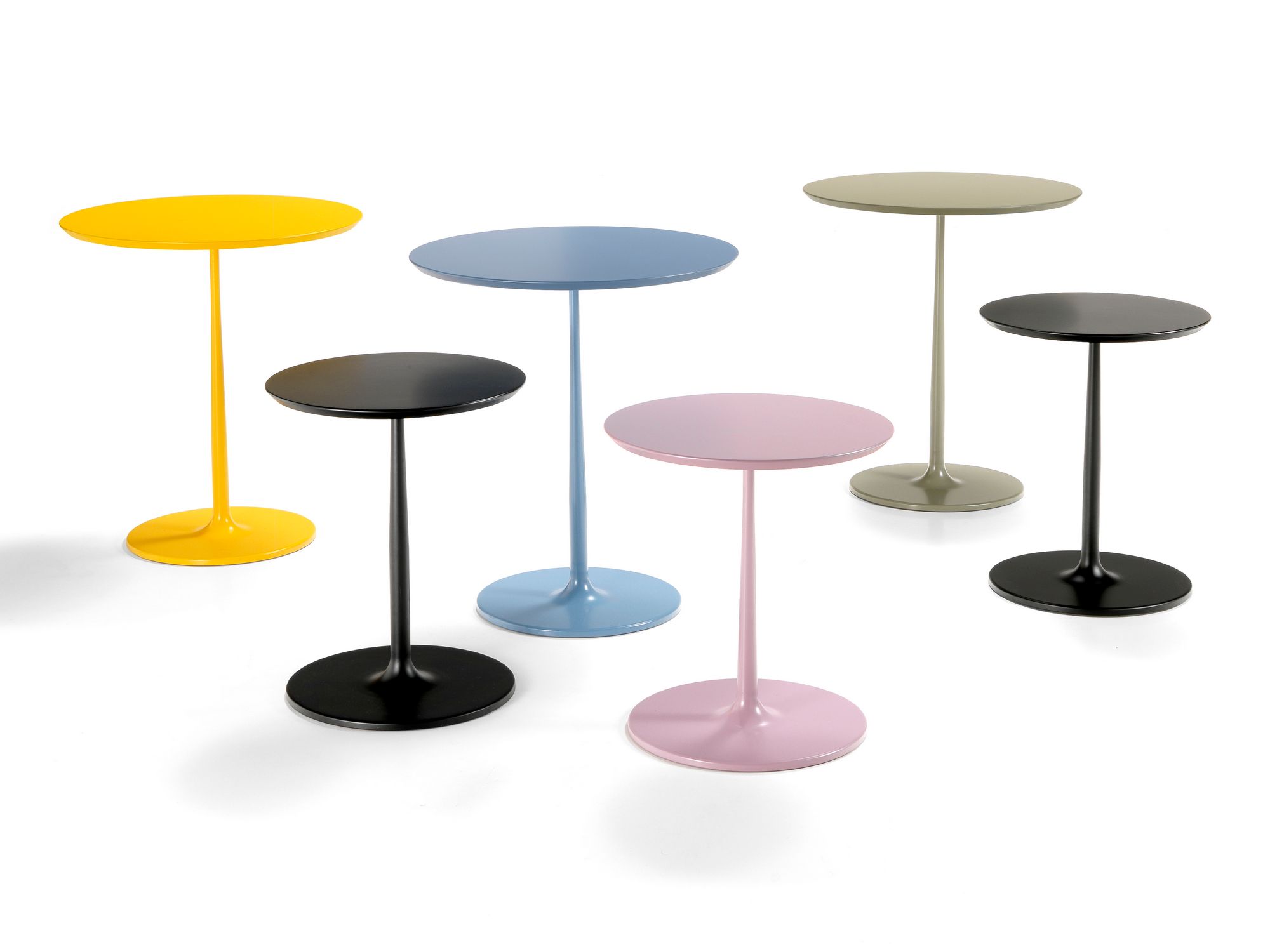 Высокий круглый журнальный столик SITIA TONDO ARCH-00105296 - Вид №2