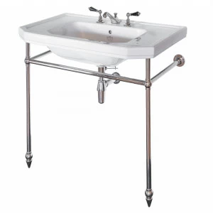 TB-AD-463 Напольная раковина стоящая овальная Traditional Bathrooms Art Deco