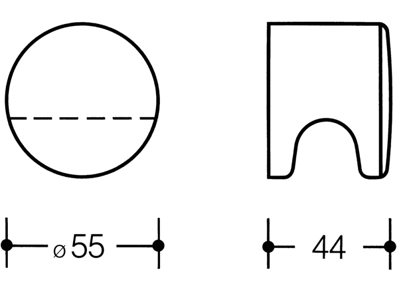 557.55.6 мебельная ручка HEWI USA Produkte  - Вид №16