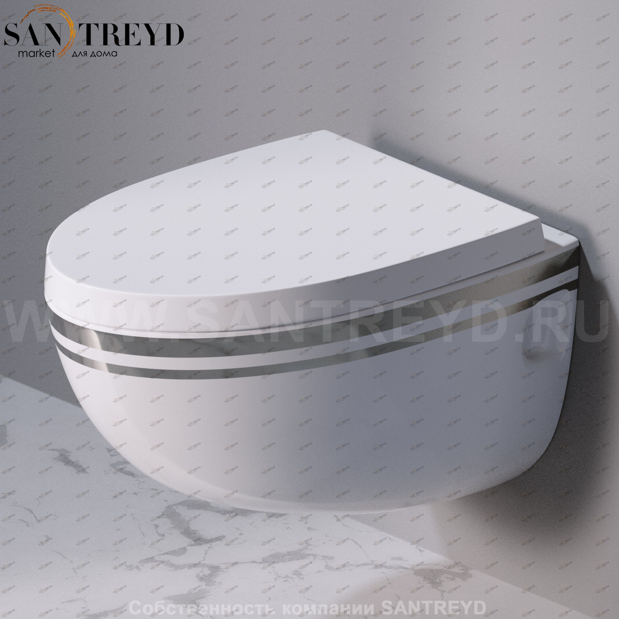 S511467P Подвесной унитаз настенный Белый A. e T. Italia OVAL Италия AeT ITALIA