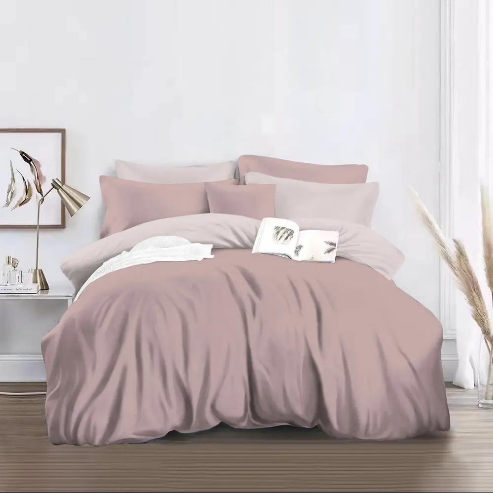 Santreyd Комплект постельного белья 420 - розовый полисатин для двуспальной кровати 89392432 STLM-1419432 - Вид №1