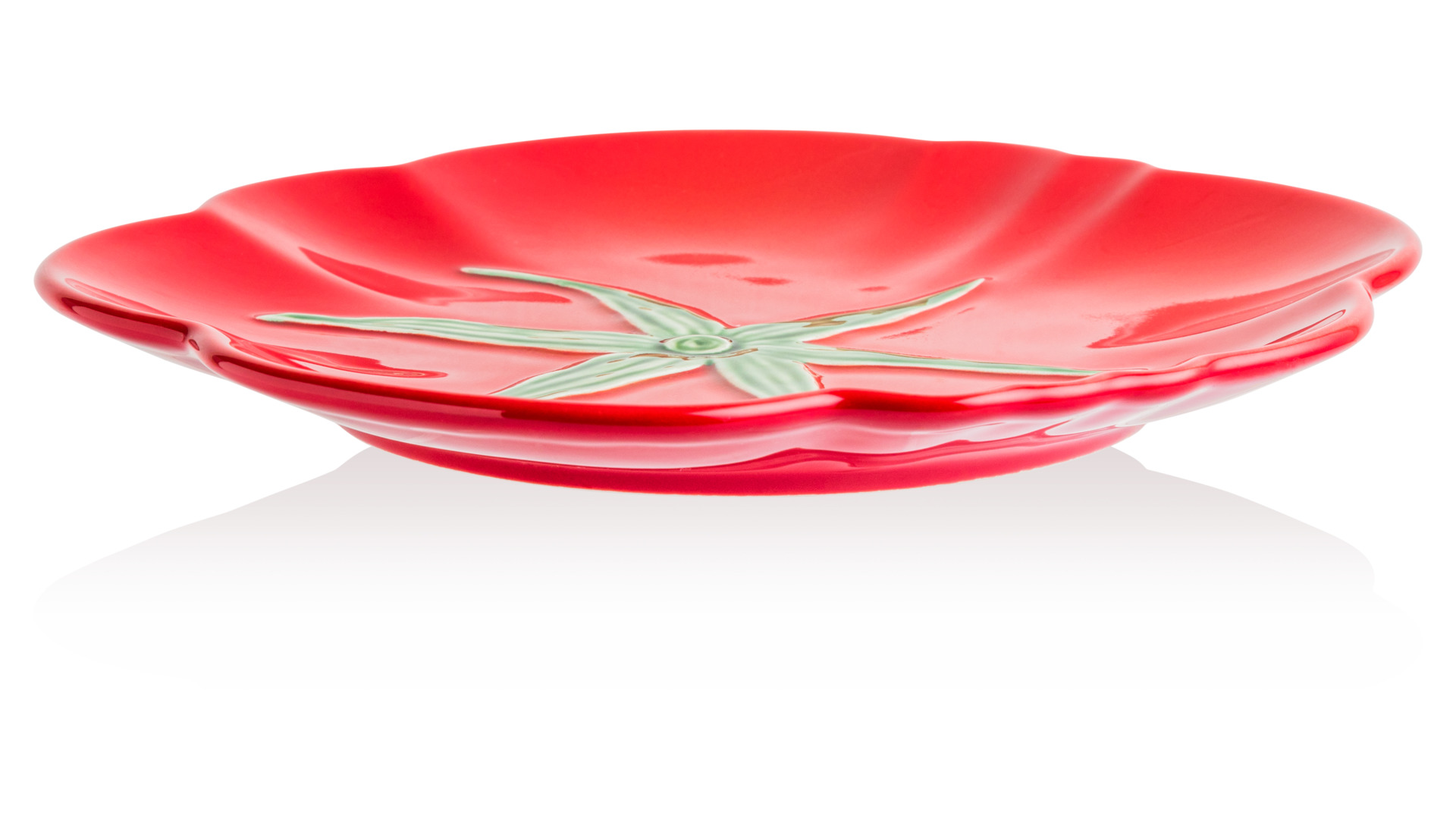 10605822 Bordallo Pinheiro Тарелка обеденная Bordallo Pinheiro Томат 29см, керамика Керамика  - Вид №1