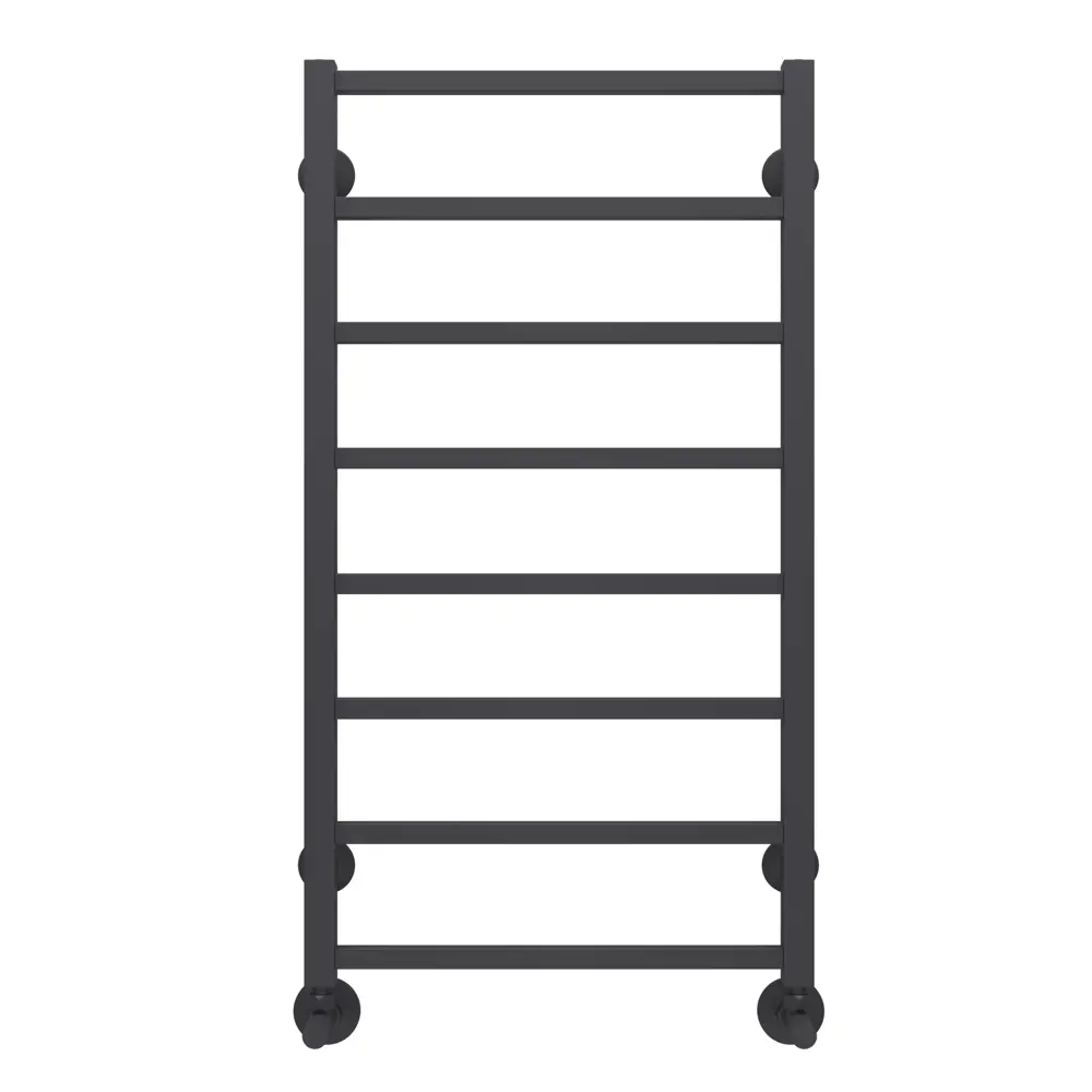 83588969 Водяной полотенцесушитель Оберон П8 50-80 U-образный цвет черный STLM-0042272 ВАРМО  - Вид №1