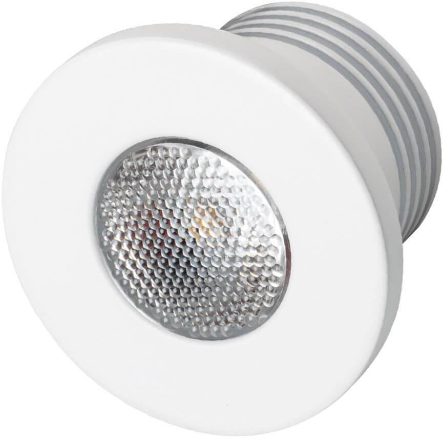 020753 Мебельный светодиодный светильник -R35WH 1W Warm White 30deg Arlight LTM