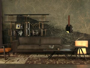 Borzalino Модульный кожаный диван