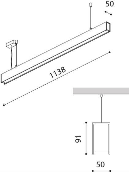 Arkoslight Светодиодный подвесной светильник из алюминия Fifty custom sun-id-1412117 - Вид №34