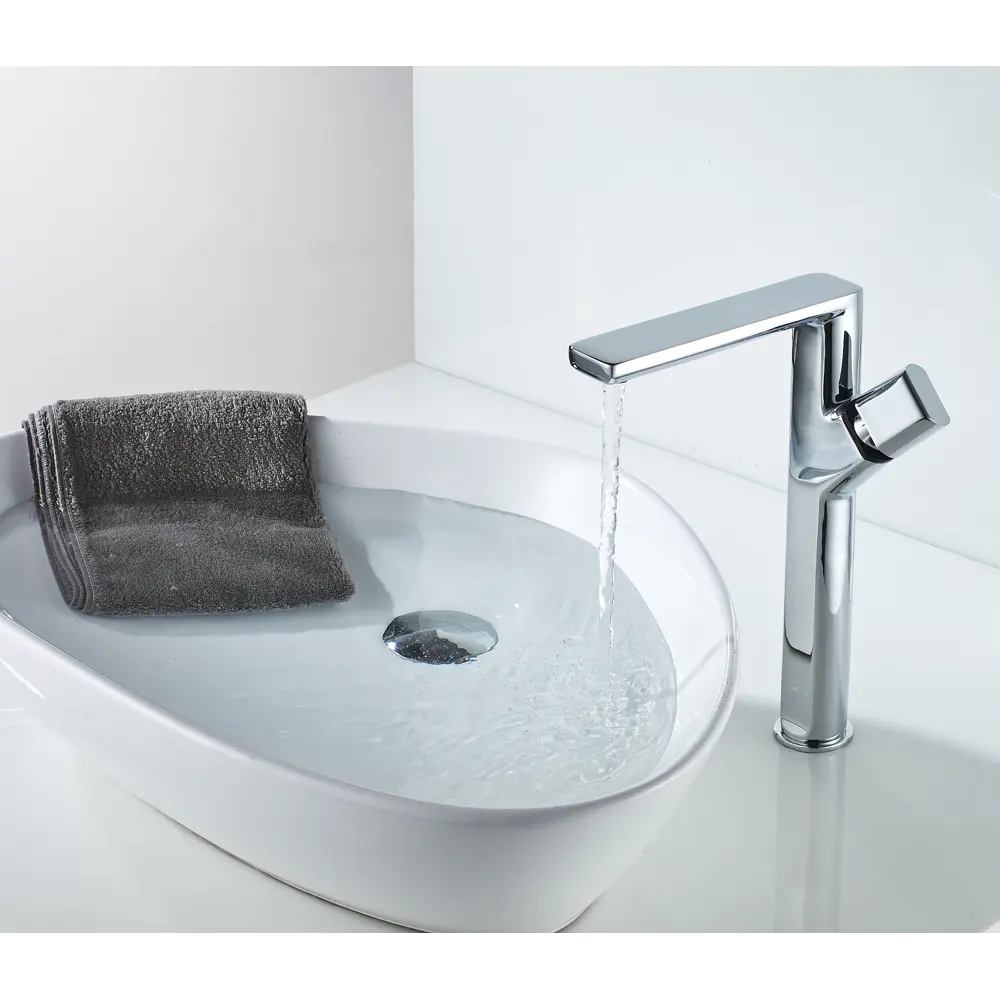 Смеситель для раковины SENSEA Neo с высоким изливом и защитой от накипи 82135932 STLM-0020075 - Вид №6