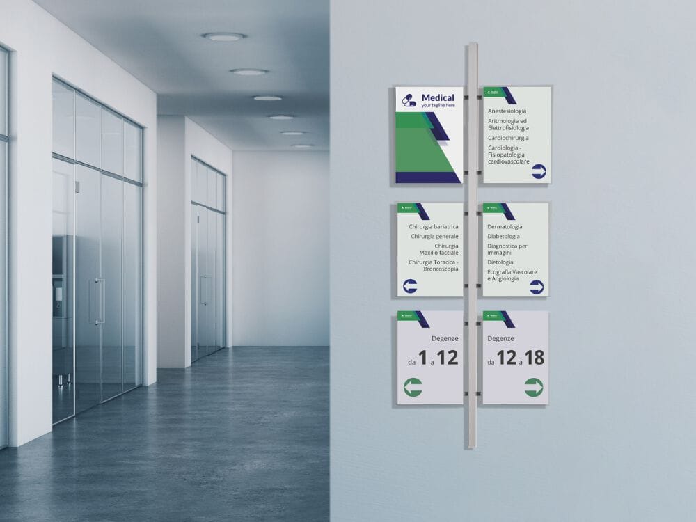 Крытый стальной знак знак STUDIO T Teknoline ARCH-00096735