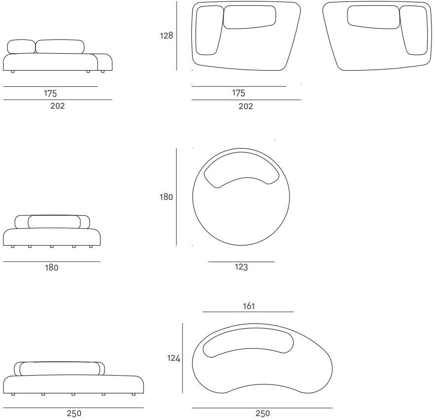 Living Divani Мягкий садовый диван sun-id-1381790 - Вид №6