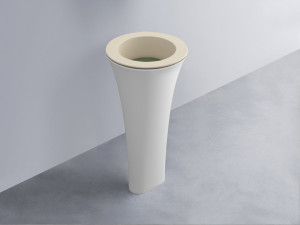 AMLA45-LN+AMPILT-AG+AMCOLT-BL Раковина Amedeo Tondo отдельностоящая cielo Enjoy + Amedeo
