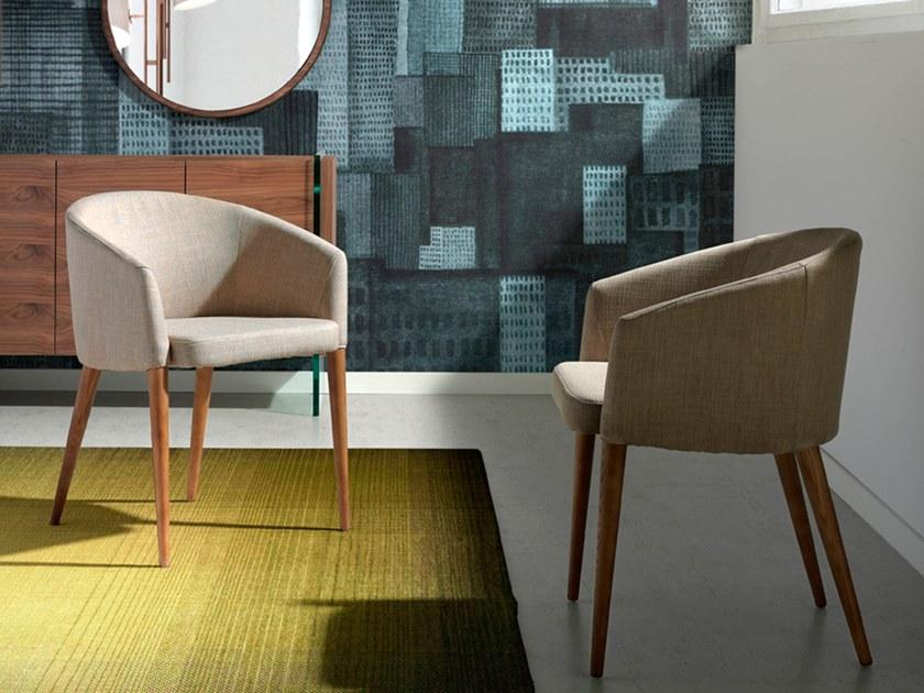 Angel Cerdá Стул из ткани с подлокотниками New chair 4007 dc685 Angel Cerda - Вид №4