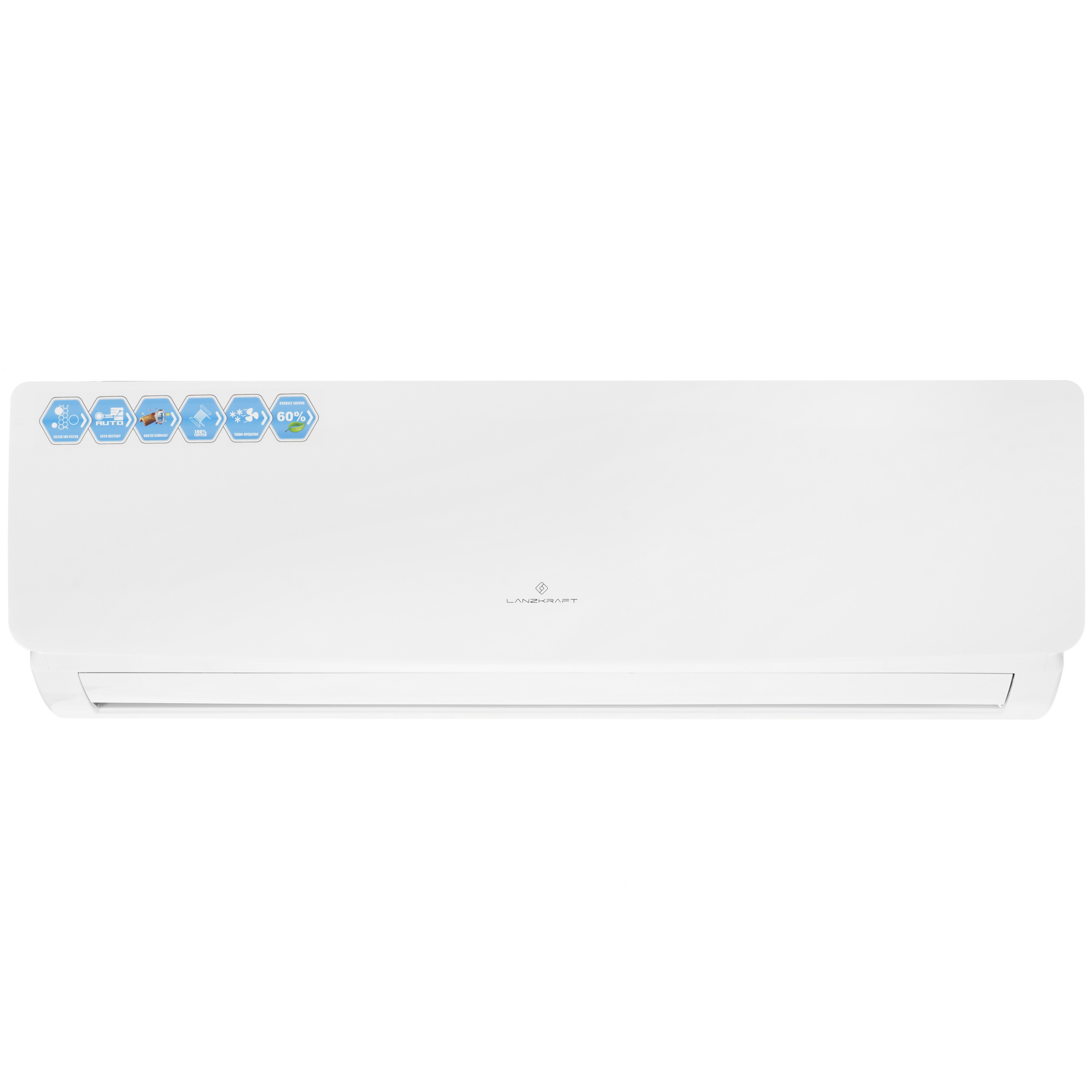 9974818 Кондиционер настенный сплит-система Lanzkraft LSWH-70FC1N/LSAH-70FC1N белый STDN-0092703 - Вид №1