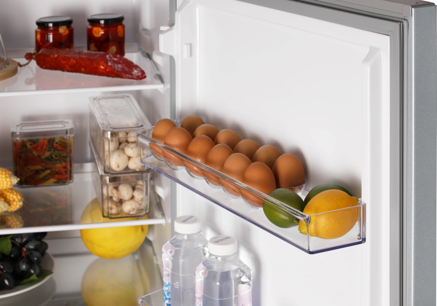 9291892 Холодильник с морозильником   NORD NRB 124 S серебристый STDN-0105566 - Вид №5