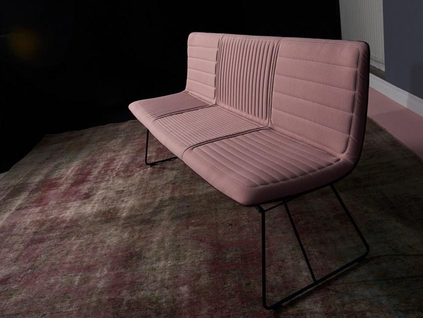 Freifrau Скамья из ткани со спинкой Amelie sun-id-1348123 - Вид №4